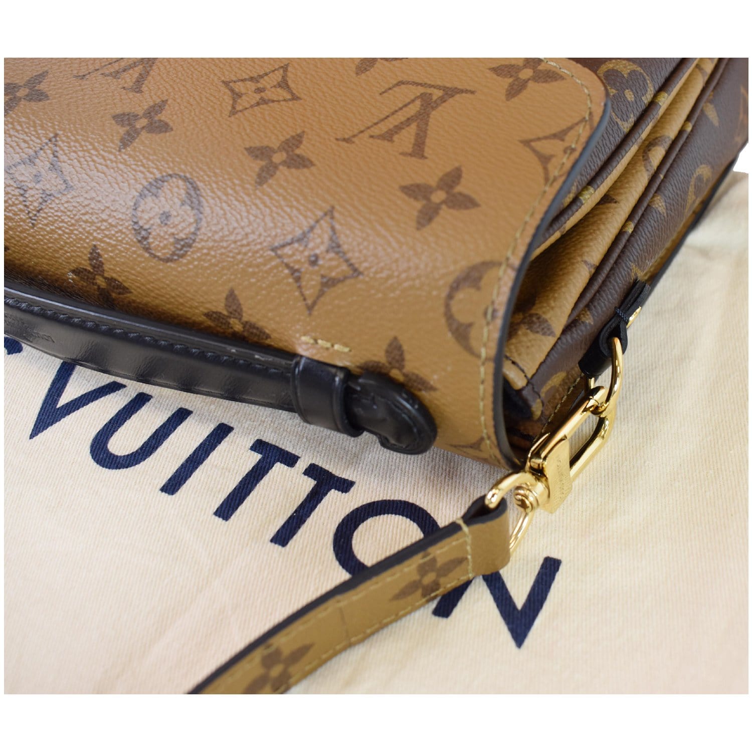 Metis vegan leather crossbody bag Louis Vuitton Brown in Vegan leather -  26014148