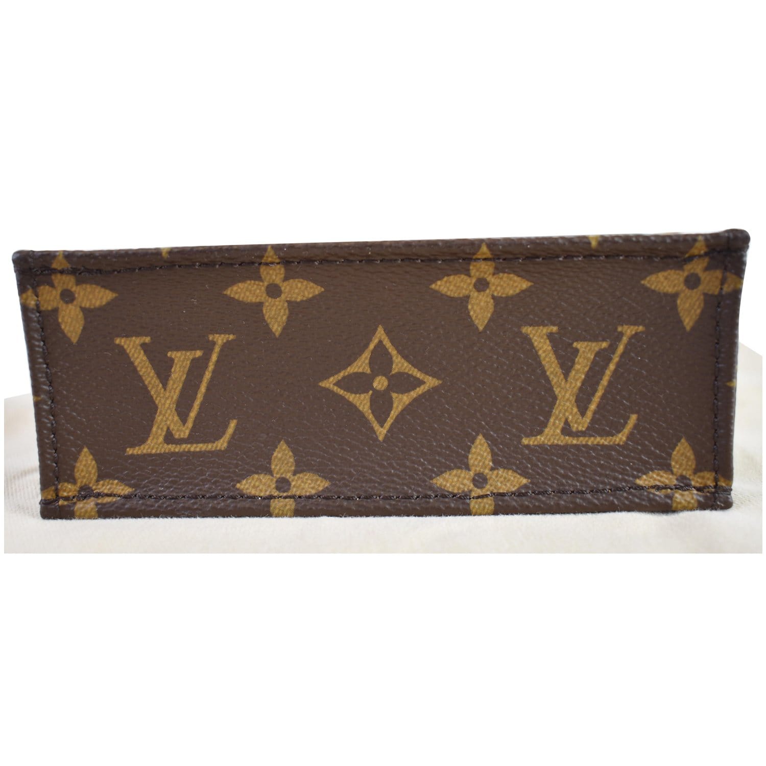 Louis Vuitton Brown Monogram Petit Sac Plat – Savonches