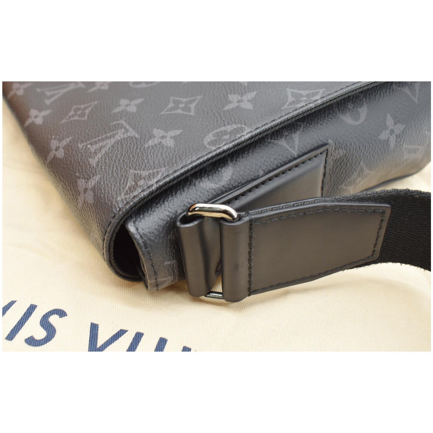 Louis Vuitton District Messenger Bag Monogram Eclipse Canvas PM at