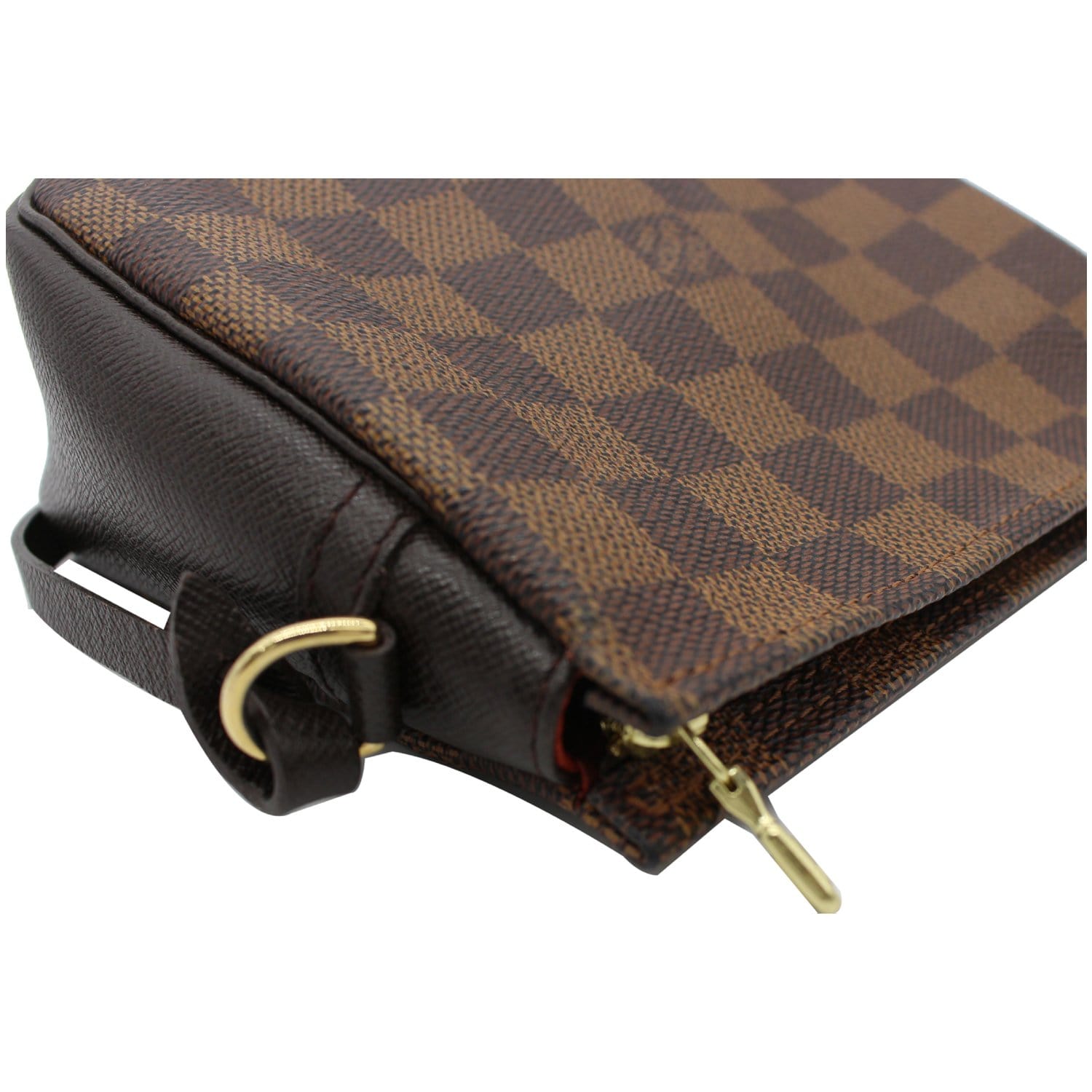 Shop for Louis Vuitton Damier Ebene Canvas Leather Trousse Pochette Bag -  Shipped from USA