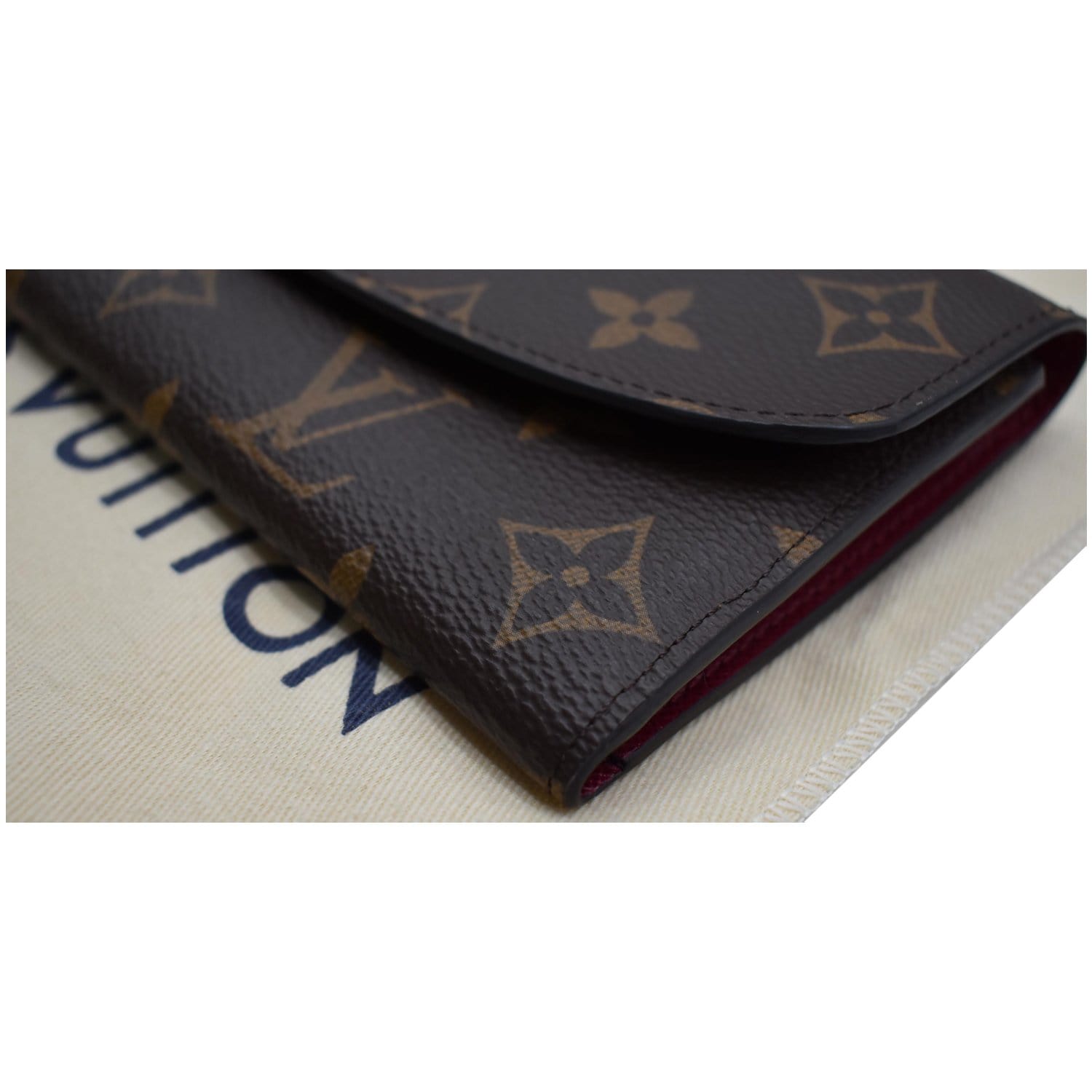 Louis Vuitton Emilie Monogram Canvas Fuchsia Wallet