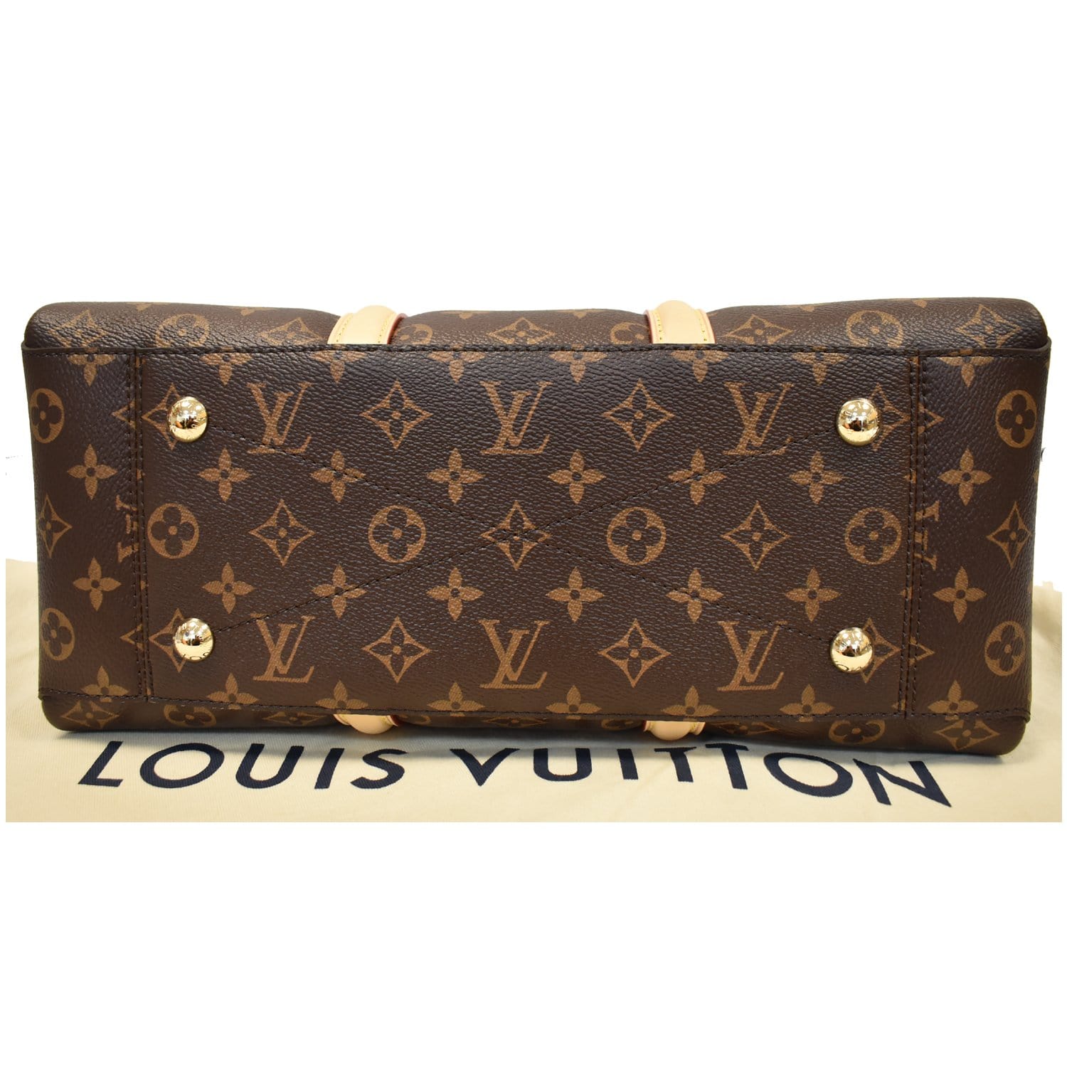 Louis Vuitton Epi Soufflot with Pouch M52223 Brown Leather Pony-style  calfskin ref.1004478 - Joli Closet