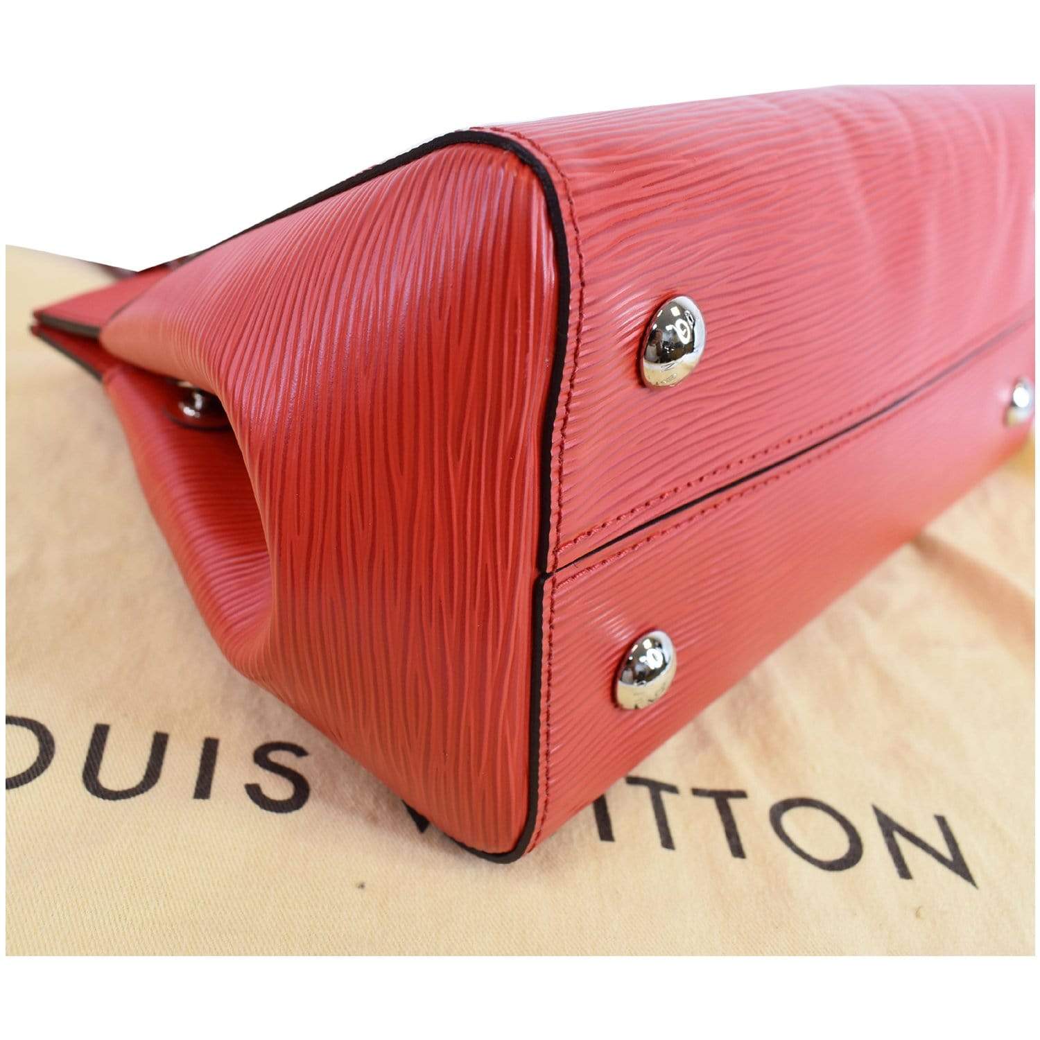 Louis Vuitton Red EPI Marly mm