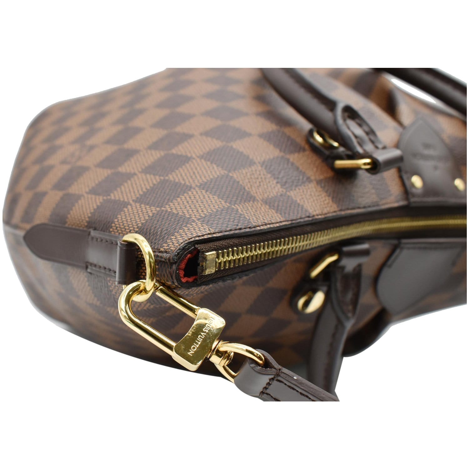 Louis Vuitton Siena Handbag Damier MM Brown 2302296