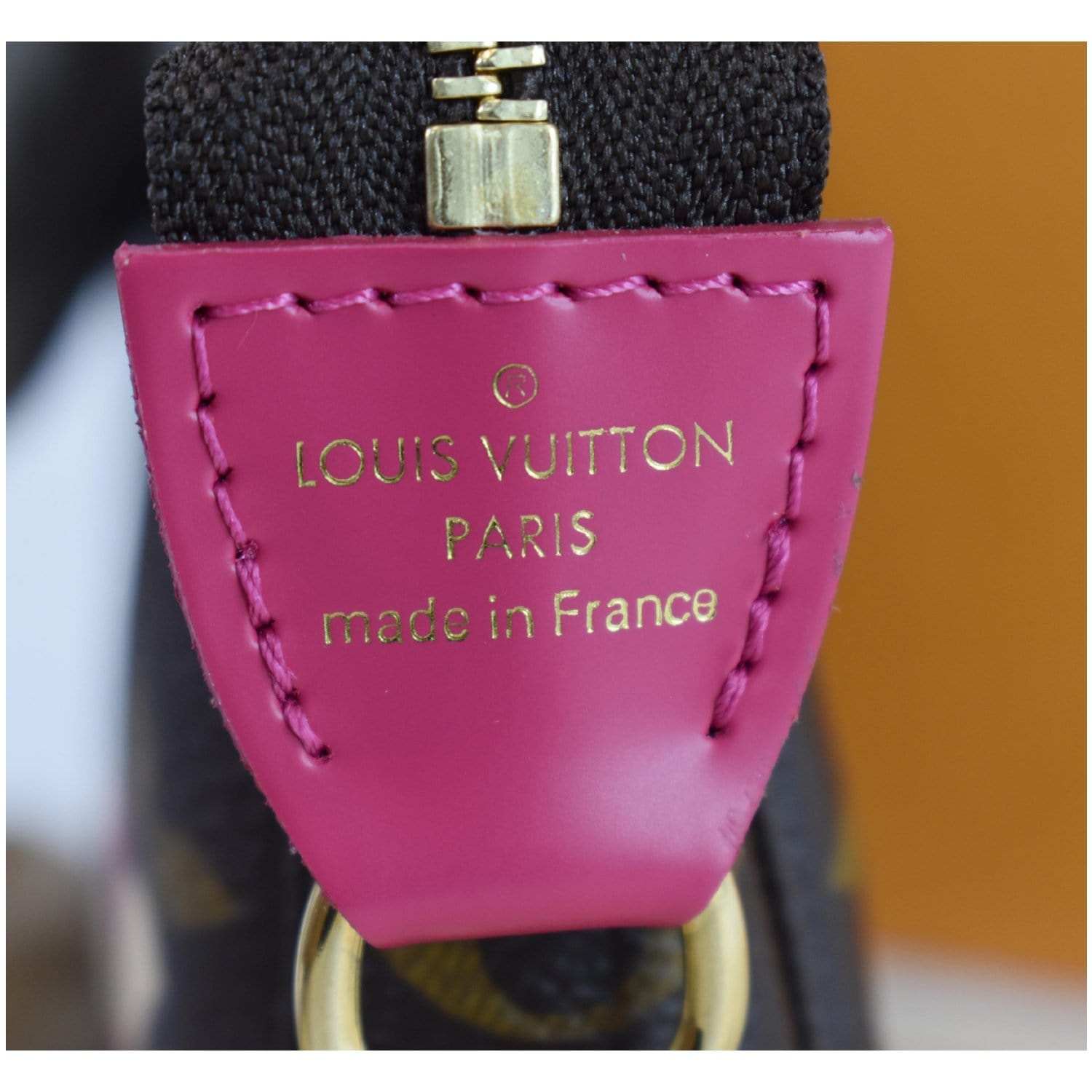 Louis Vuitton pink mini pochette