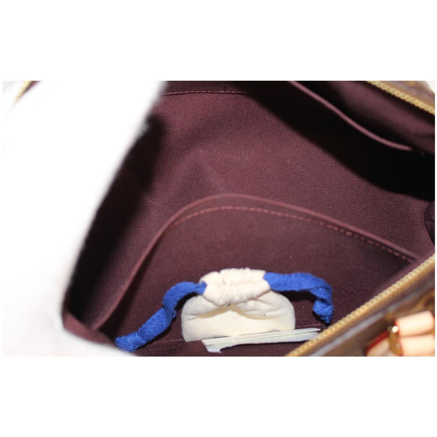 Authentic LOUIS VUITTON Monogram Handbag Rivory MM Excellent M44546 from  japan
