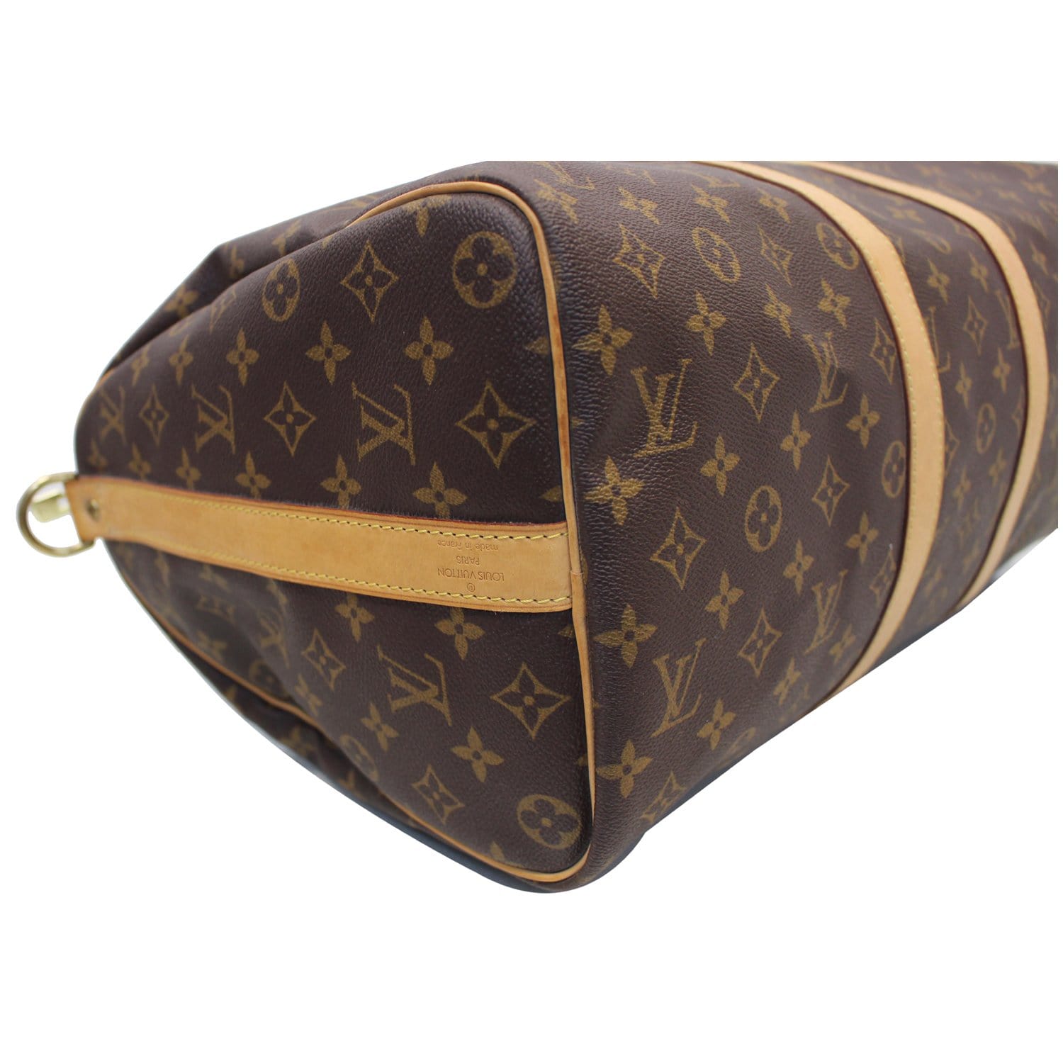 Louis Vuitton Keepall 45 LV Travelbag Reisetasche Canvas Leder leather  Bandolliere