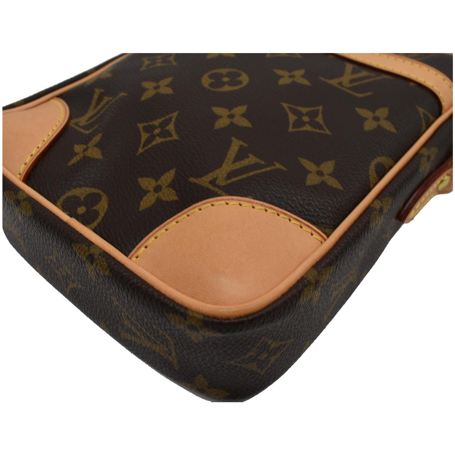 Louis Vuitton Danube PM Monogram Adjustable Crossbody Shoulder Bag SL1000