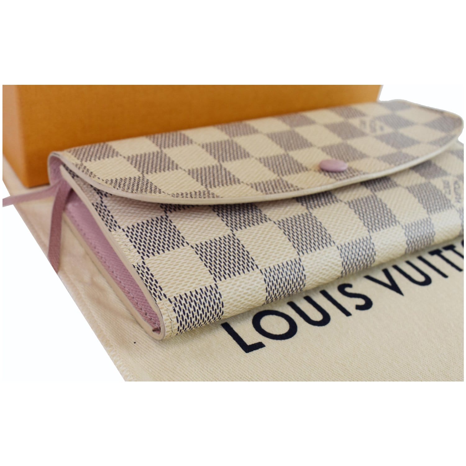 Louis Vuitton Damier Azur Emilie Wallet - MyDesignerly