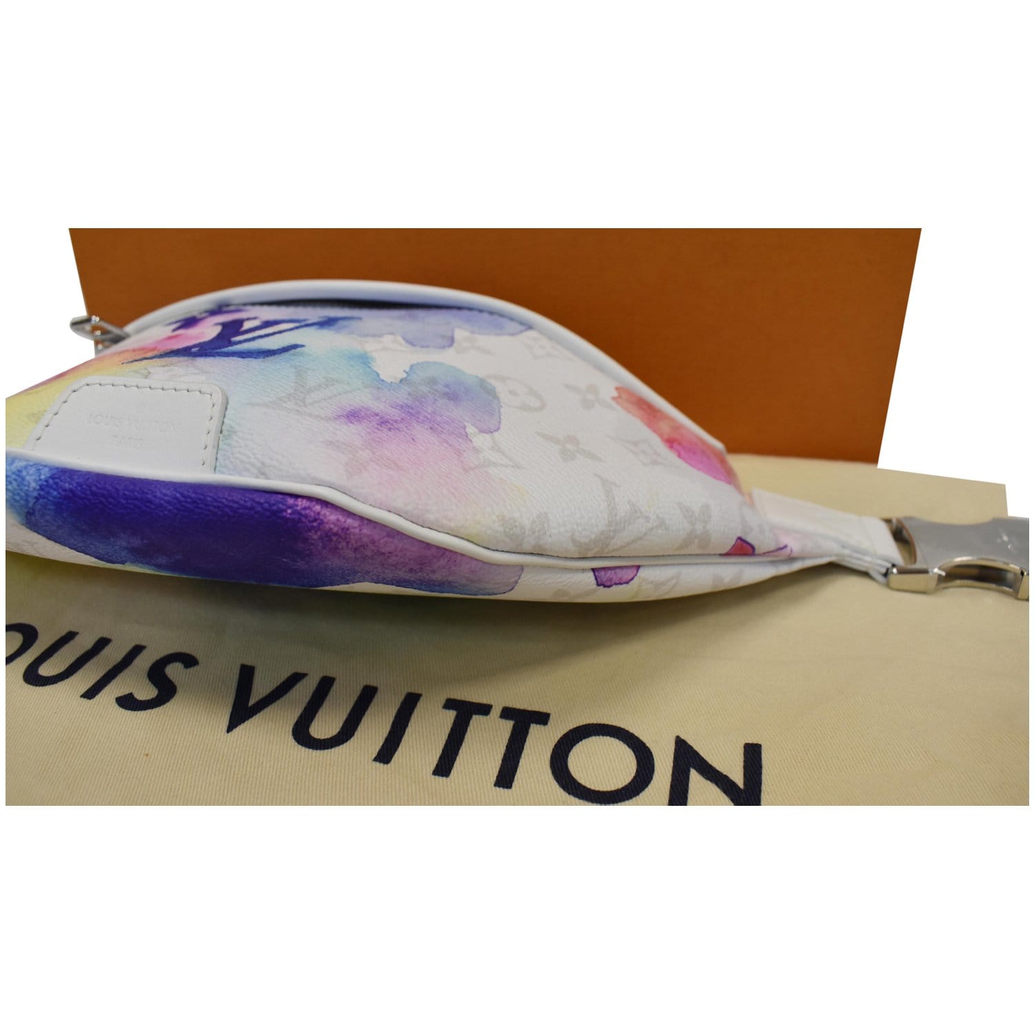 Louis Vuitton Pre-Loved Blue Watercolor Monogram Canvas Discovery