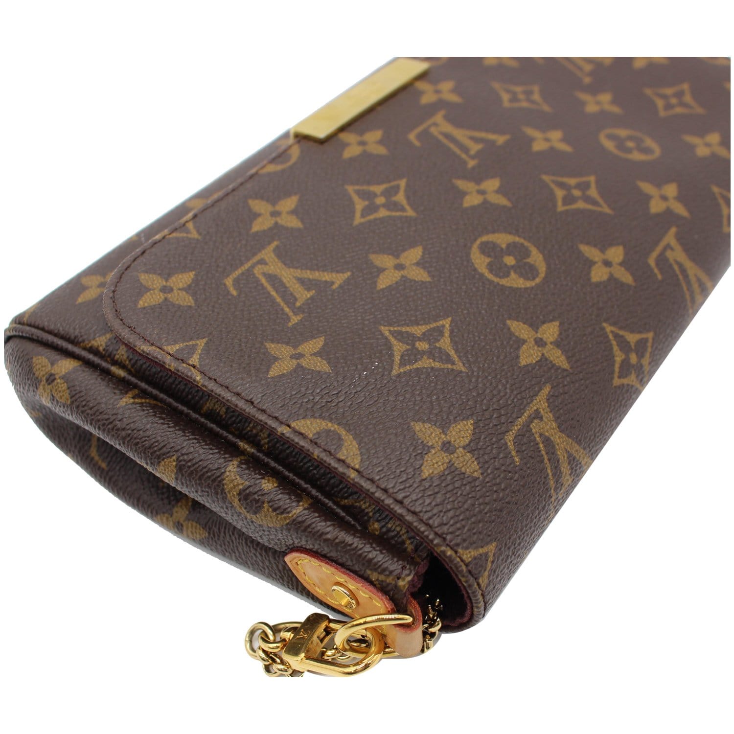 Favorite cloth crossbody bag Louis Vuitton Brown in Cloth - 34811805