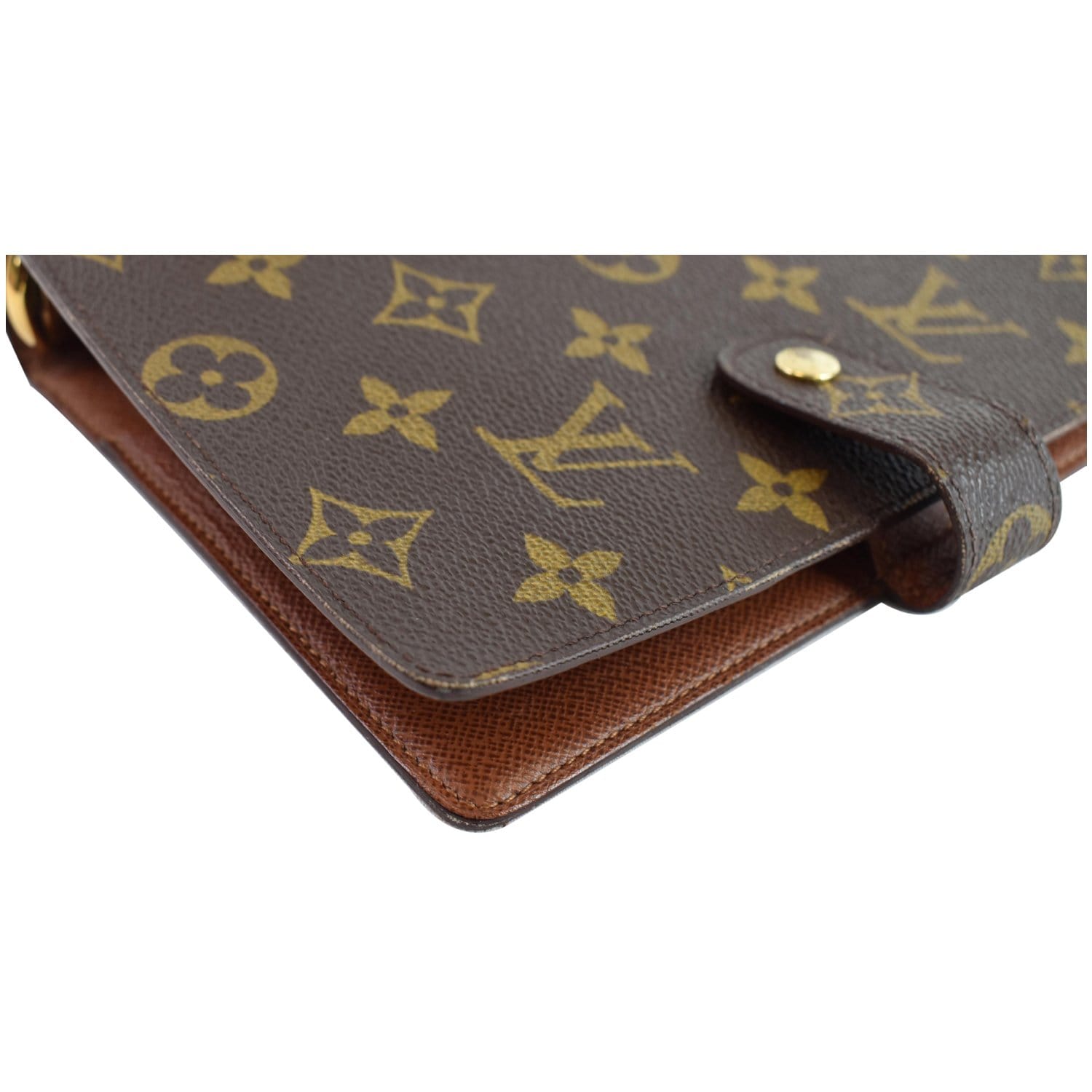Louis Vuitton Agenda Cover Brown Canvas Wallet (Pre-Owned) - ShopStyle