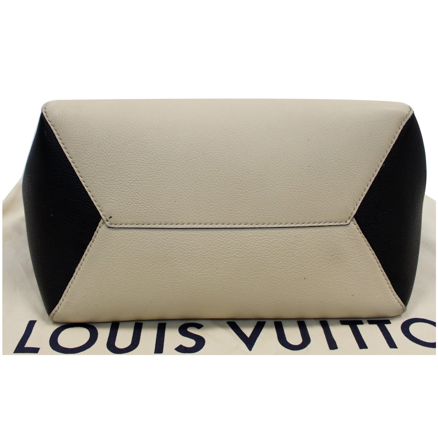 Louis Vuitton Black Lockme Cabas Tote