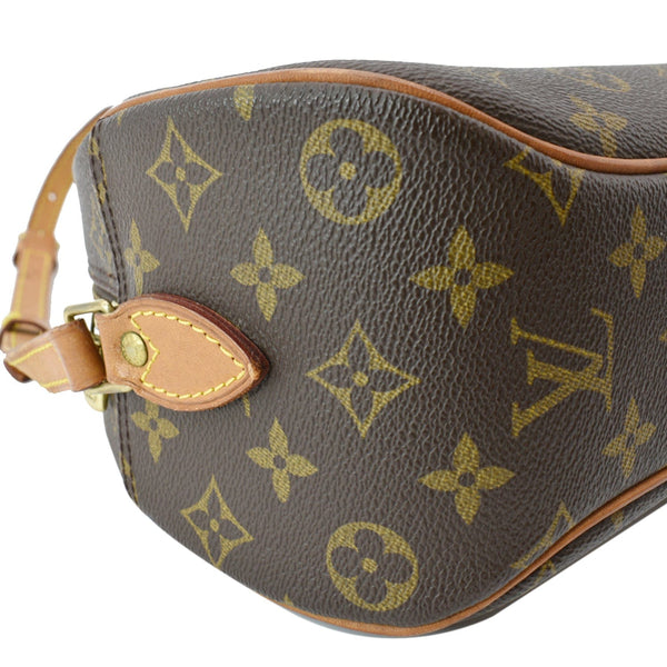 LOUIS VUITTON Blois Vintage Monogram Canvas Crossbody Bag Brown