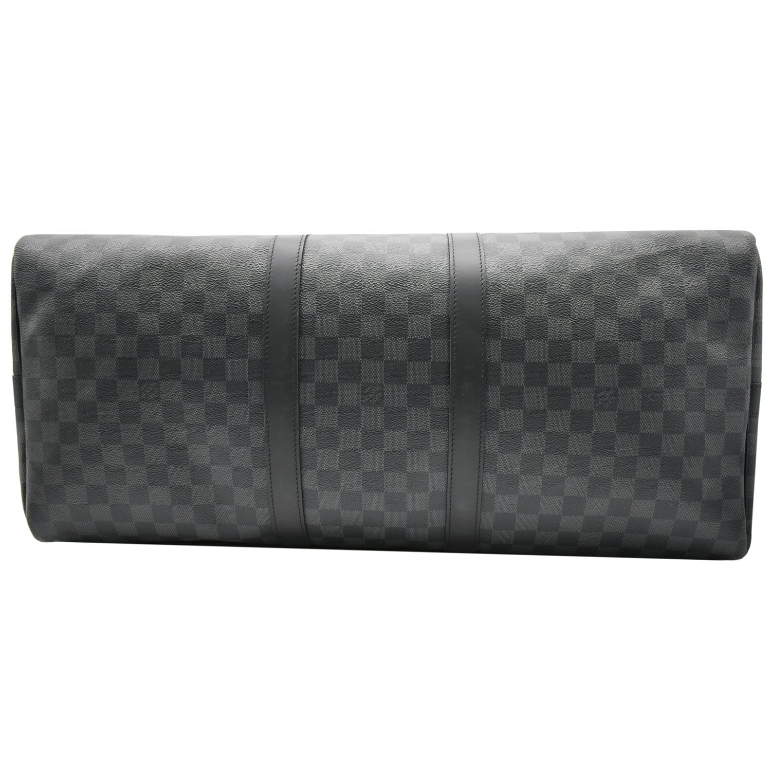 Louis Vuitton Keepall Bandouliere Bag Damier Graphite 55 Black