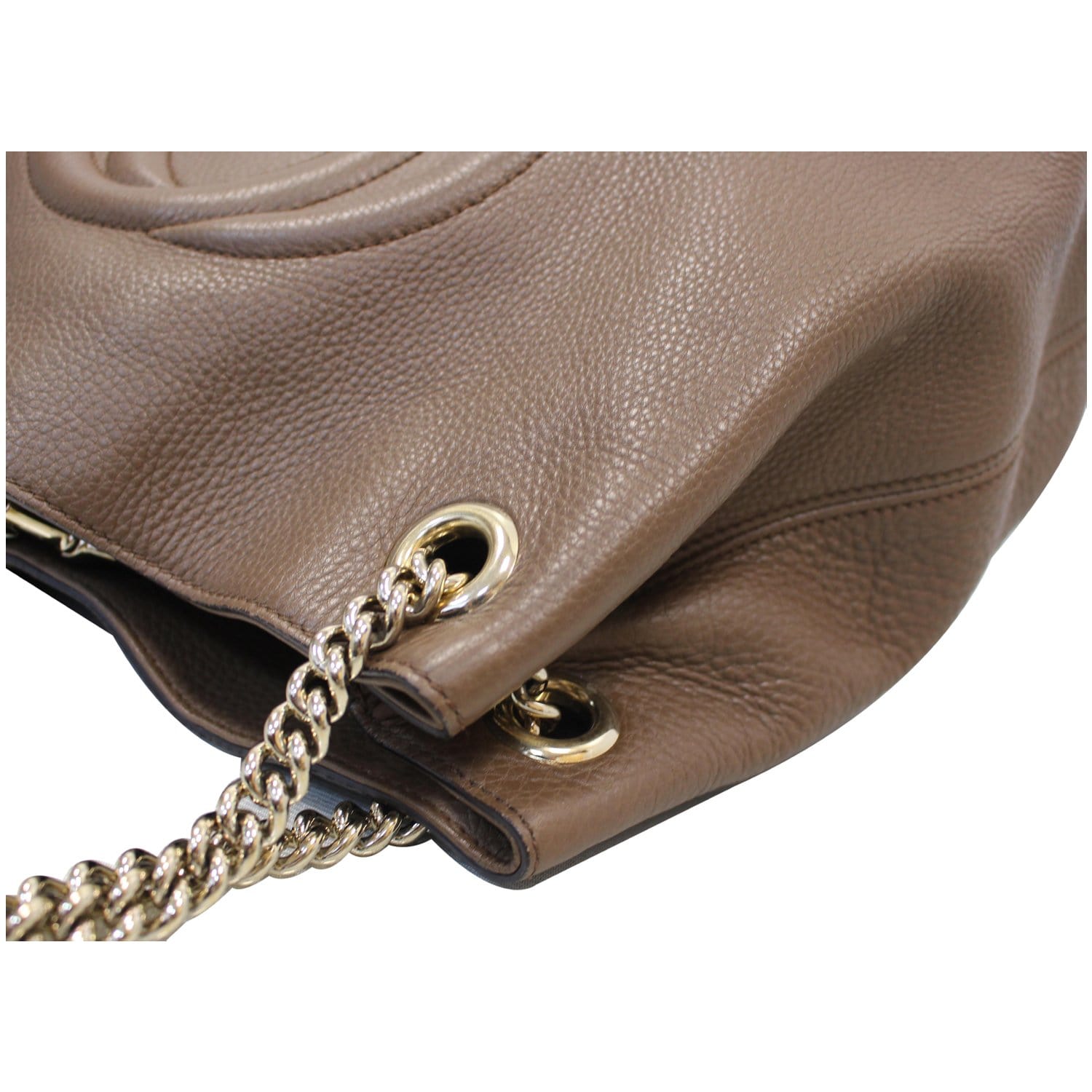 Chain Shoulder Tote Bag