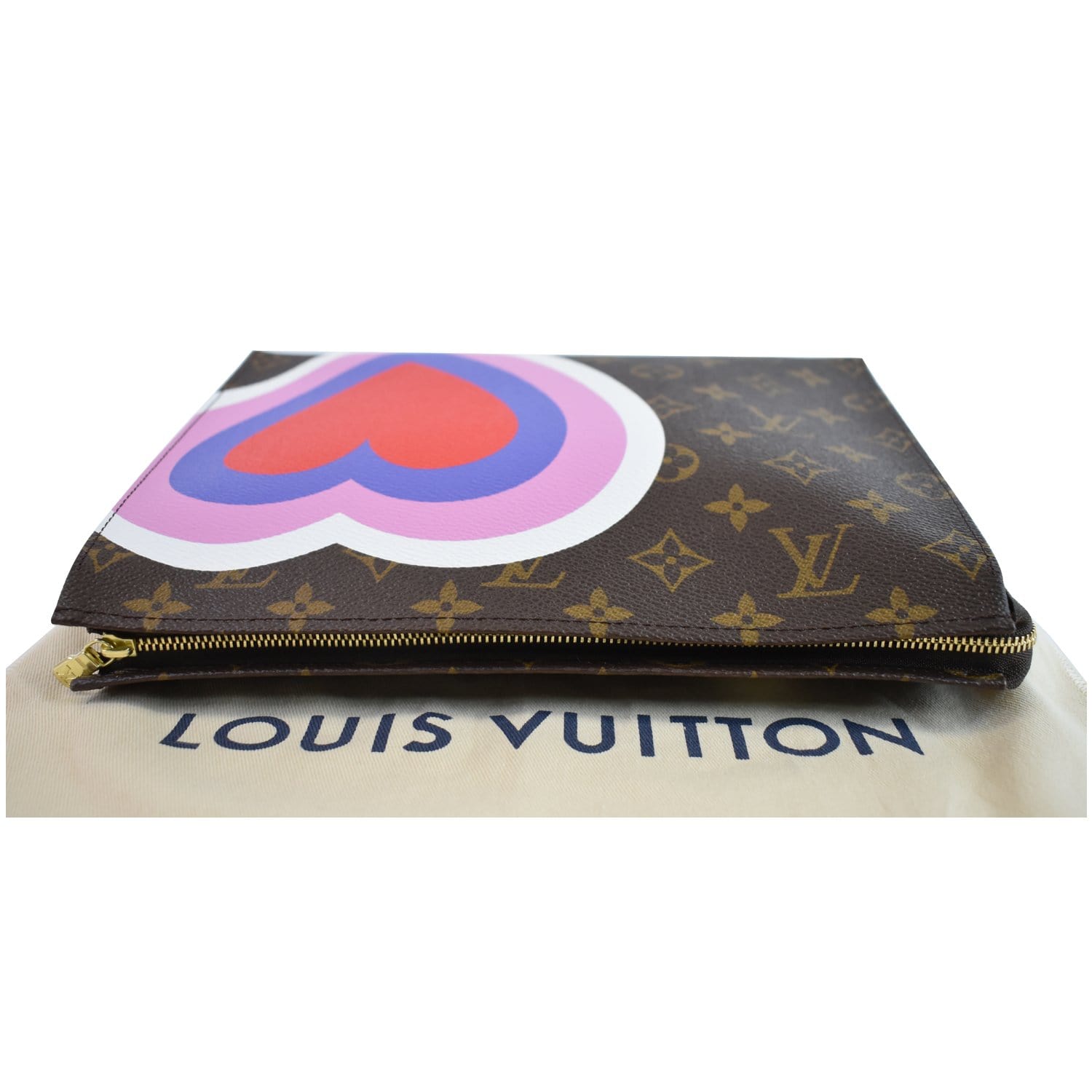 Louis Vuitton Toiletry Pouch Limited Edition Patches Monogram Canvas 26