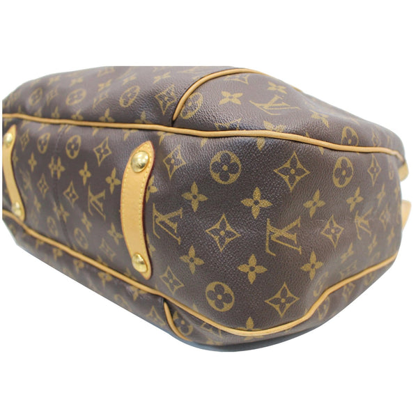 women lv Galliera GM Monogram Canvas Satchel Bag