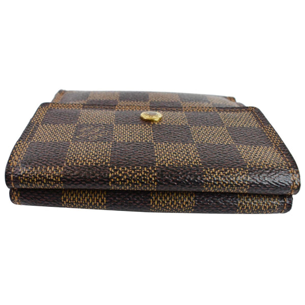 Louis Vuitton Elise Compact Damier Ebene Wallet - 3 sided