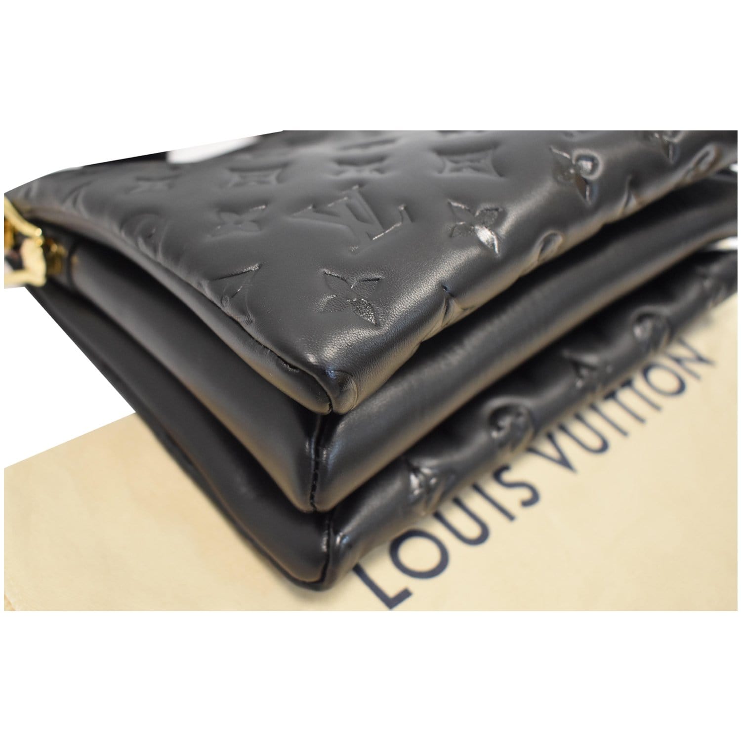 Louis Vuitton Monogram Embossed Coussin PM w/ Strap - Black Crossbody Bags,  Handbags - LOU799673