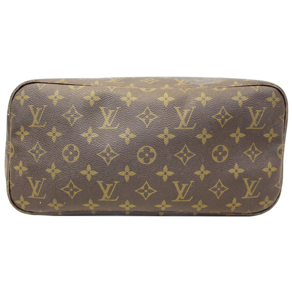 LOUIS VUITTON Neverfull MM Monogram Canvas Tote Shoulder Bag Brown-US