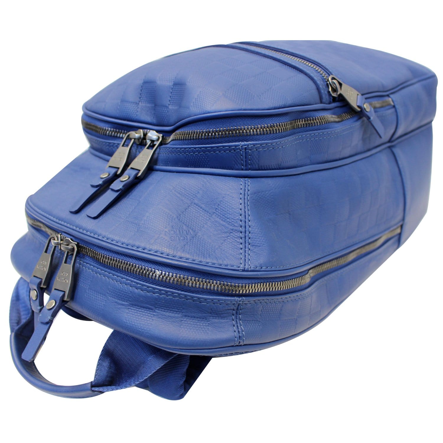 Louis Vuitton Damier Infini Navy Blue Leather Wallet – The Don's
