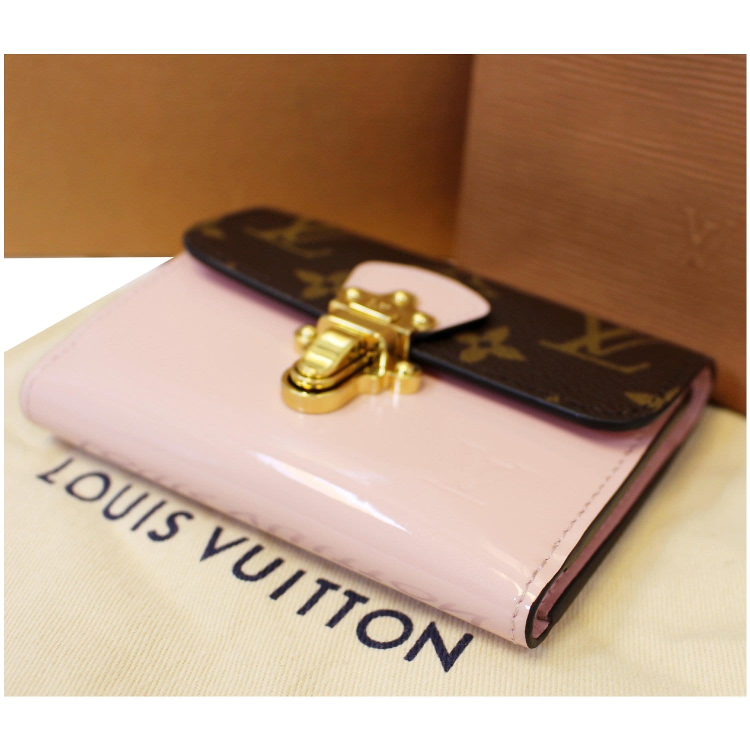 Louis Vuitton Cherrywood Compact Wallet – Pursekelly – high