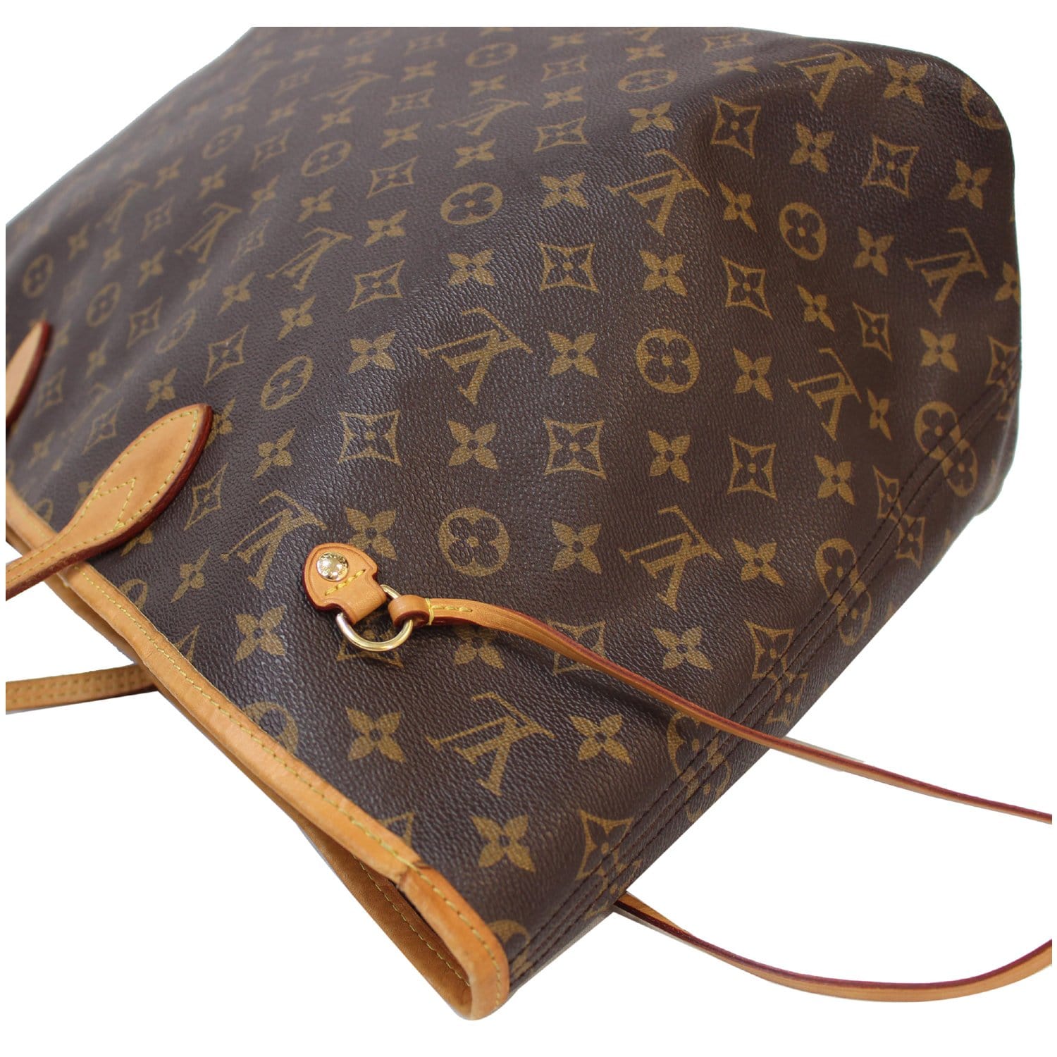 Louis Vuitton Neverfull GM (M40990) Monogram Beige Tote Bag with