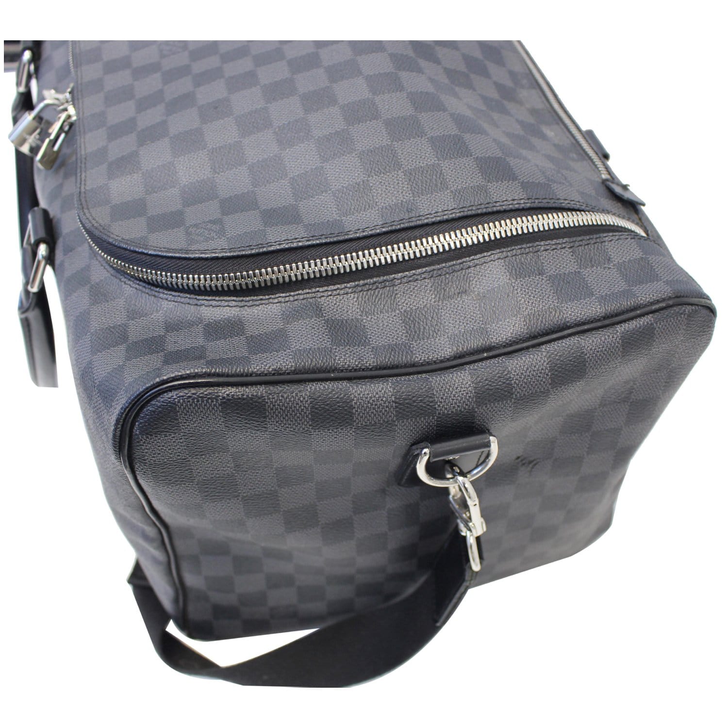 Louis Vuitton Roadster Duffle Bag Damier Graphite Black Weekend Travel  Carry On