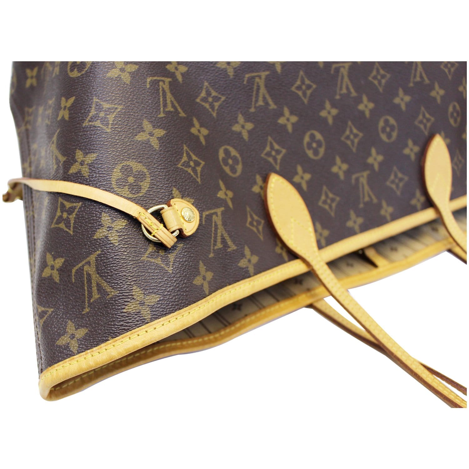 Superb Louis Vuitton Neverfull GM tote in customized Flower Power  monogram canvas Brown Leather Cloth ref.387522 - Joli Closet