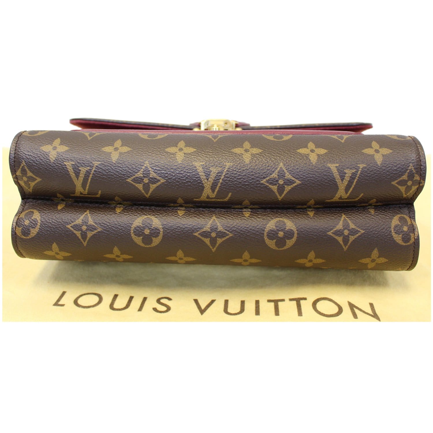 Louis+Vuitton+Victoire+Shoulder+Bag+Brown+Canvas%2FLeather for sale online