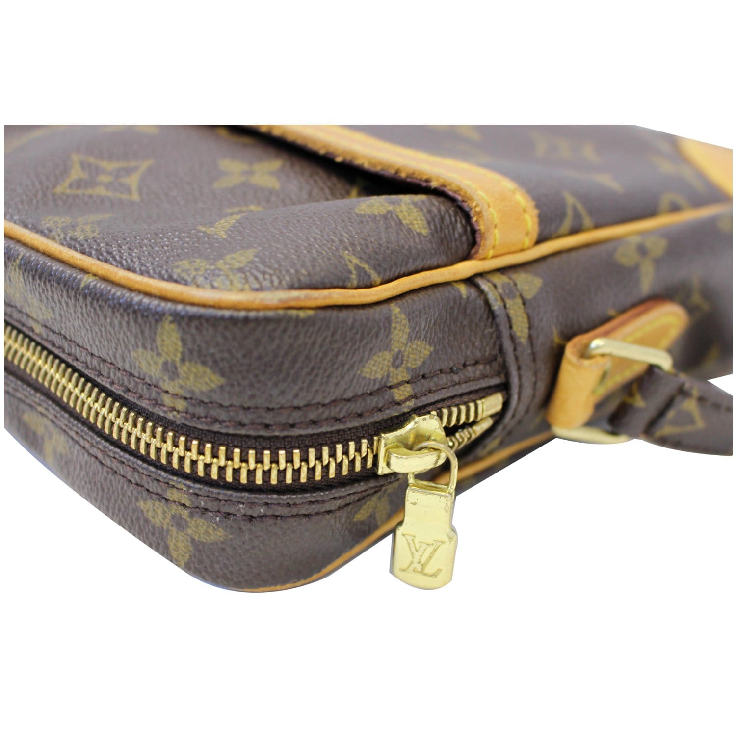 Louis Vuitton Shoulder Bag Danube M45266 Browns Monogram LV E2687CS508