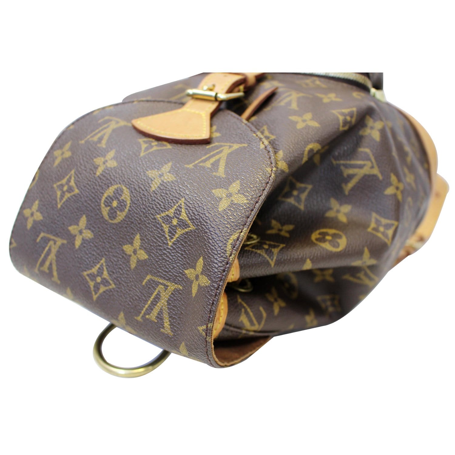 Louis Vuitton Brown Monogram Canvas Leather Montsouris Mm Backpack Bag  Auction