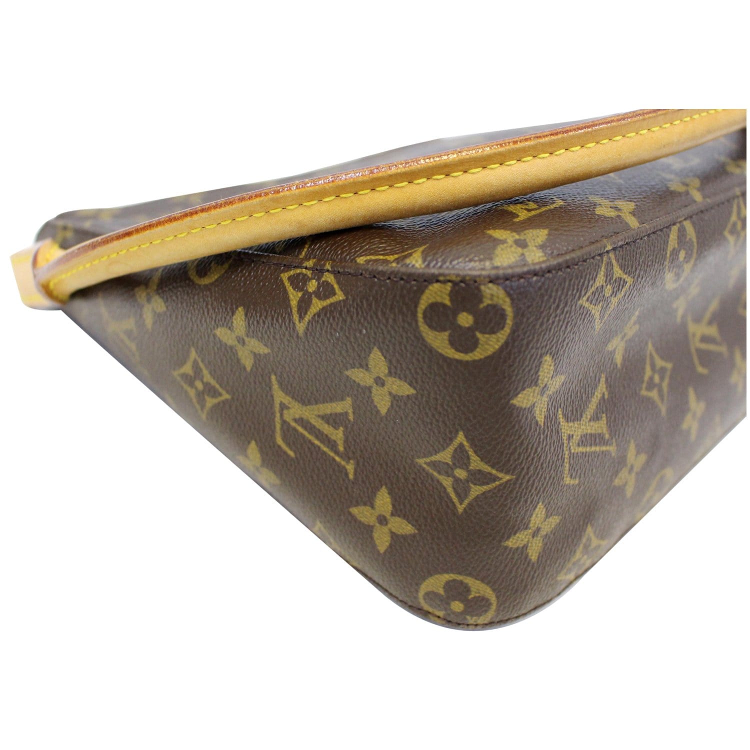 Looping cloth handbag Louis Vuitton Brown in Cloth - 34188009