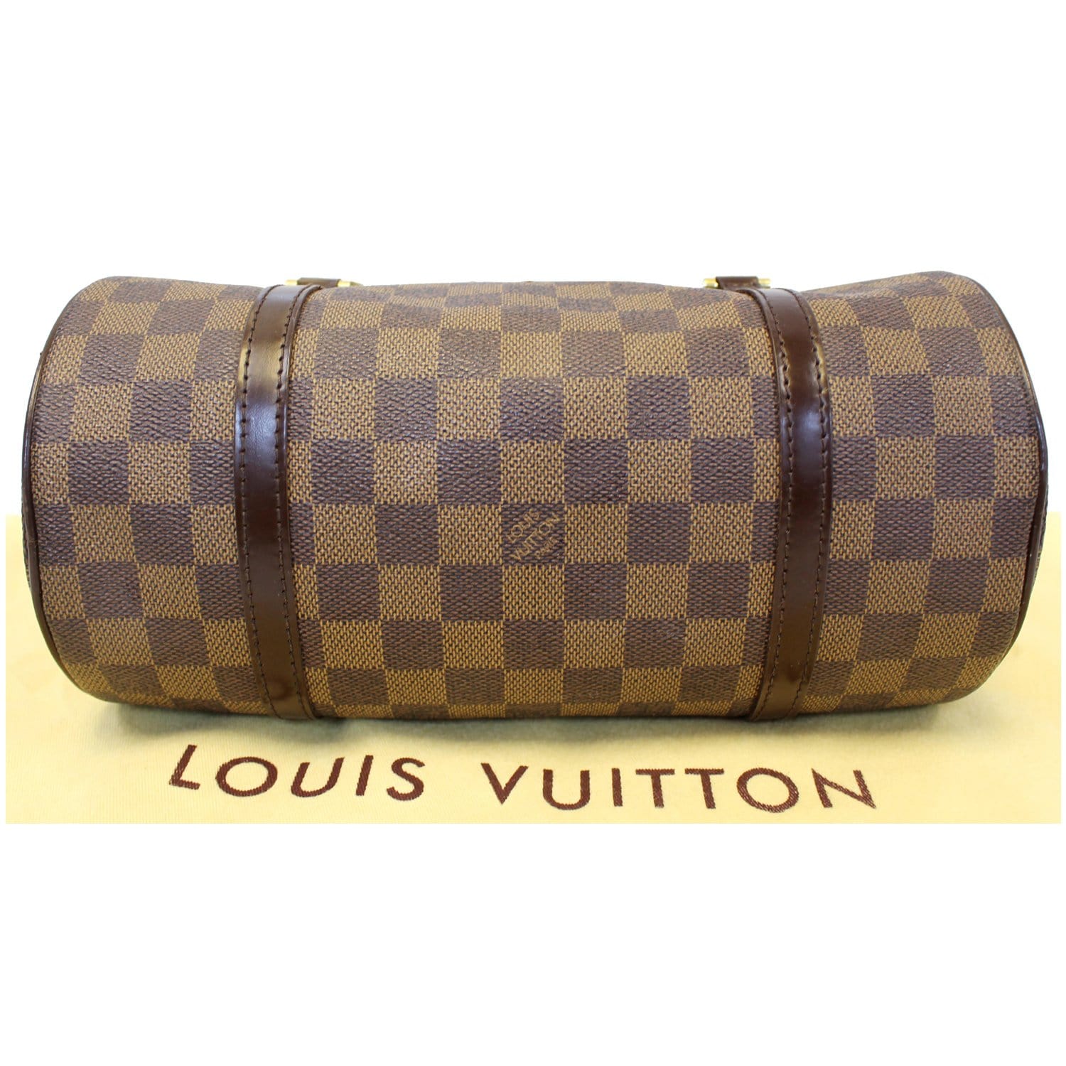 LOUIS VUITTON Papillon 30 Damier Ebene Shoulder Handbag Brown-US