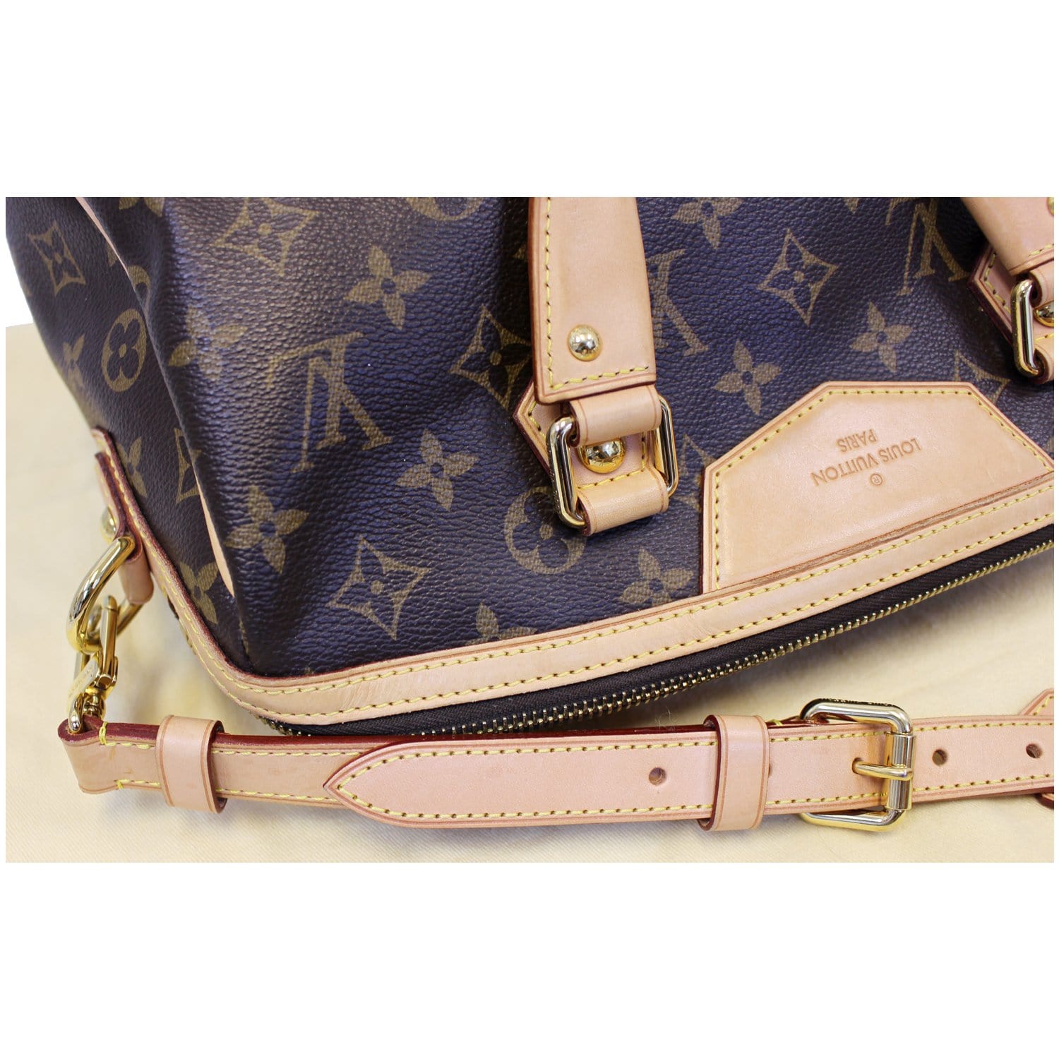 At Auction: Louis Vuitton, Louis Vuitton - LV - Retiro Handbag Brown Monogram  Canvas PM w/ Shoulder Strap