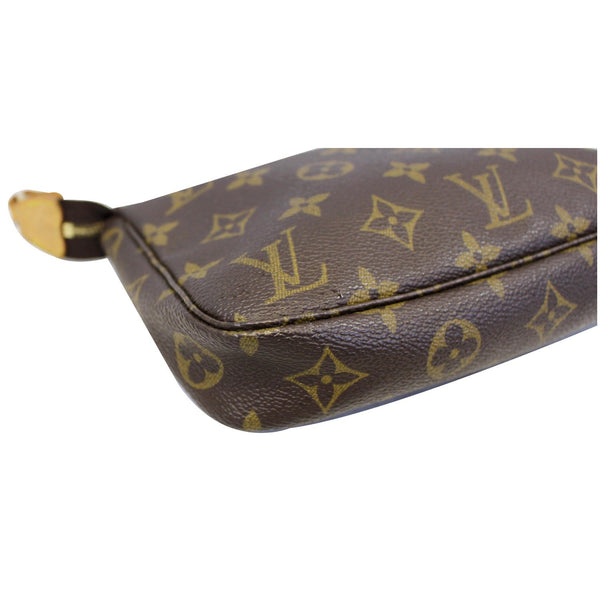 LOUIS VUITTON Pochette Accessoires Monogram Canvas Pouch Bag Brown