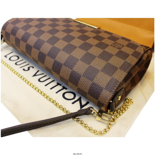 LOUIS VUITTON Favorite PM Damier Ebene Shoulder Crossbody Bag-US