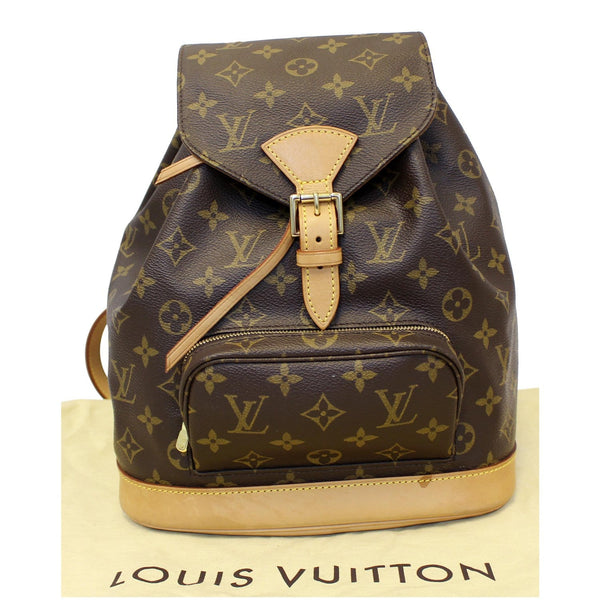 Louis Vuitton Montsouris MM Backpack | Canvas Bag - Leather