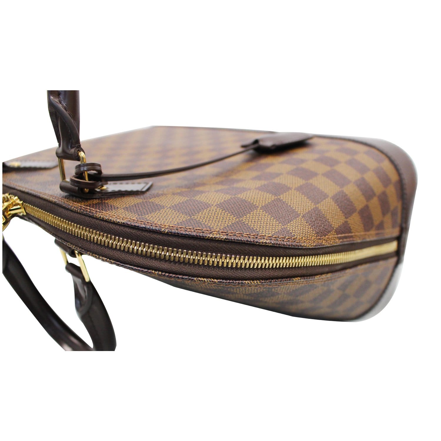 Alma leather handbag Louis Vuitton Brown in Leather - 37185375