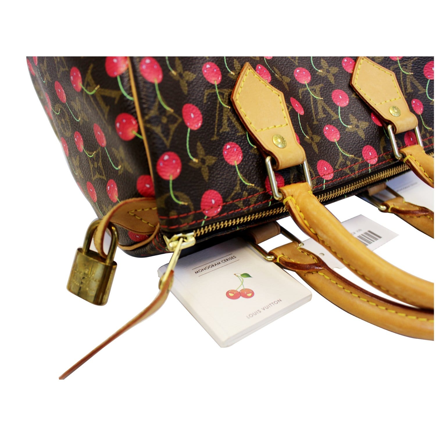 Louis Vuitton Monogram Cherry Cerises Speedy 25 Bag