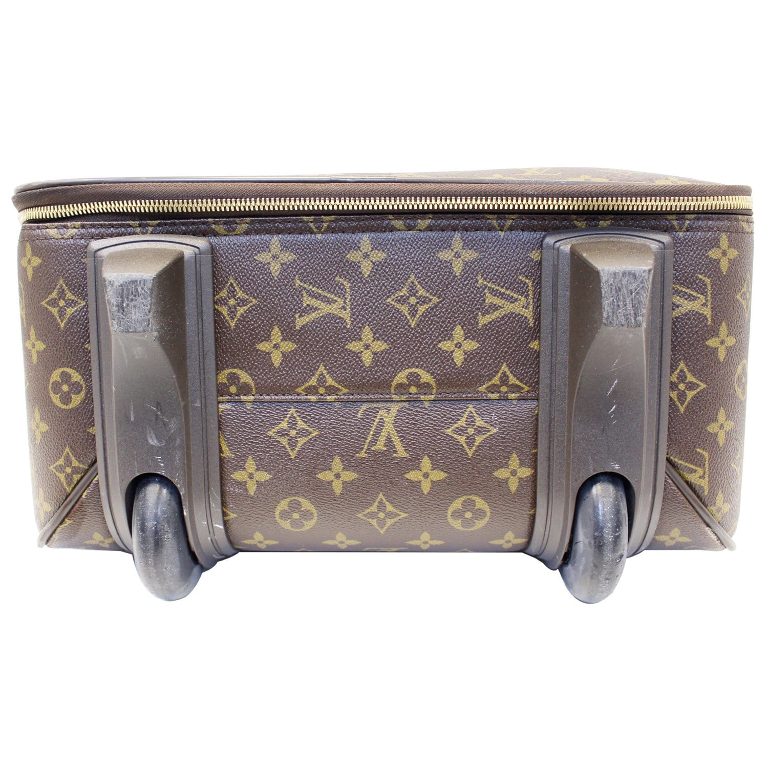 Louis Vuitton Pegase 70 Suitcase Bag Timeless Luggage Mono w/ Name
