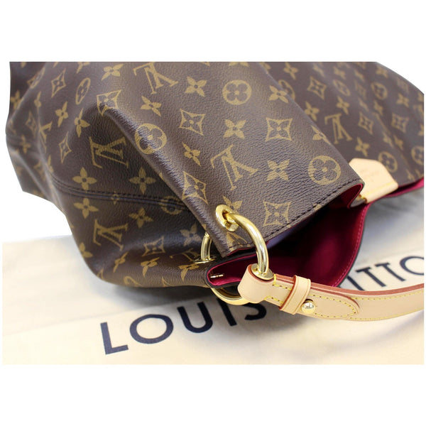 Louis Vuitton Graceful MM - Lv Monogram Shoulder Bag - gold strap
