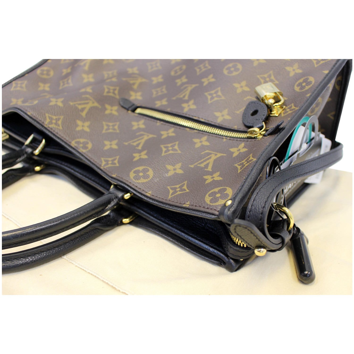 Louis Vuitton Popincourt Long M40008 Brown Monogram Shoulder Bag 11387
