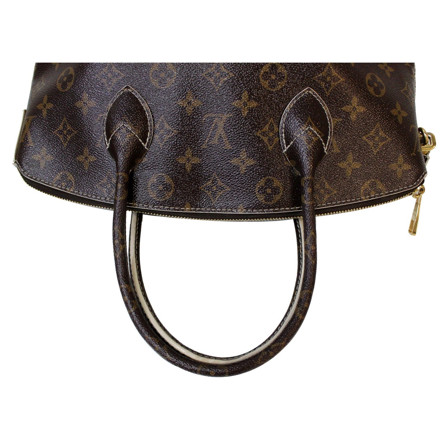 Louis Vuitton FLAT BAG MONOGRAM Brown Leather ref.411385 - Joli Closet