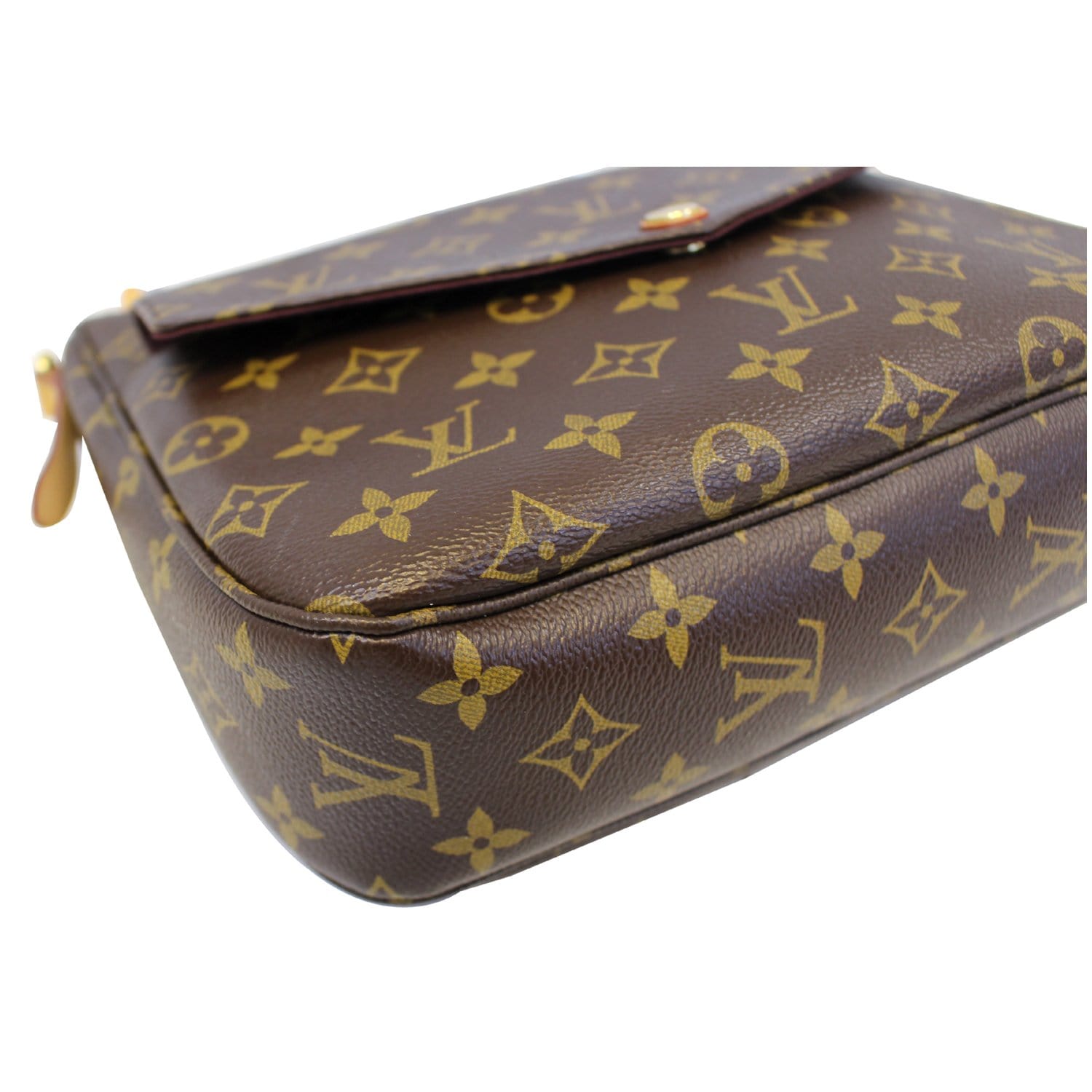 Louis Vuitton Mabillon Shoulder Bag Monogram Canvas Brown