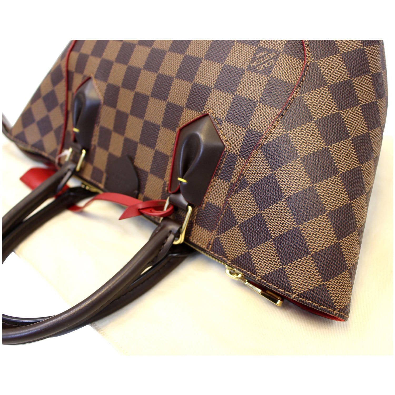 Louis Vuitton Caissa totePM Womens tote bag N41551 cerise Cloth