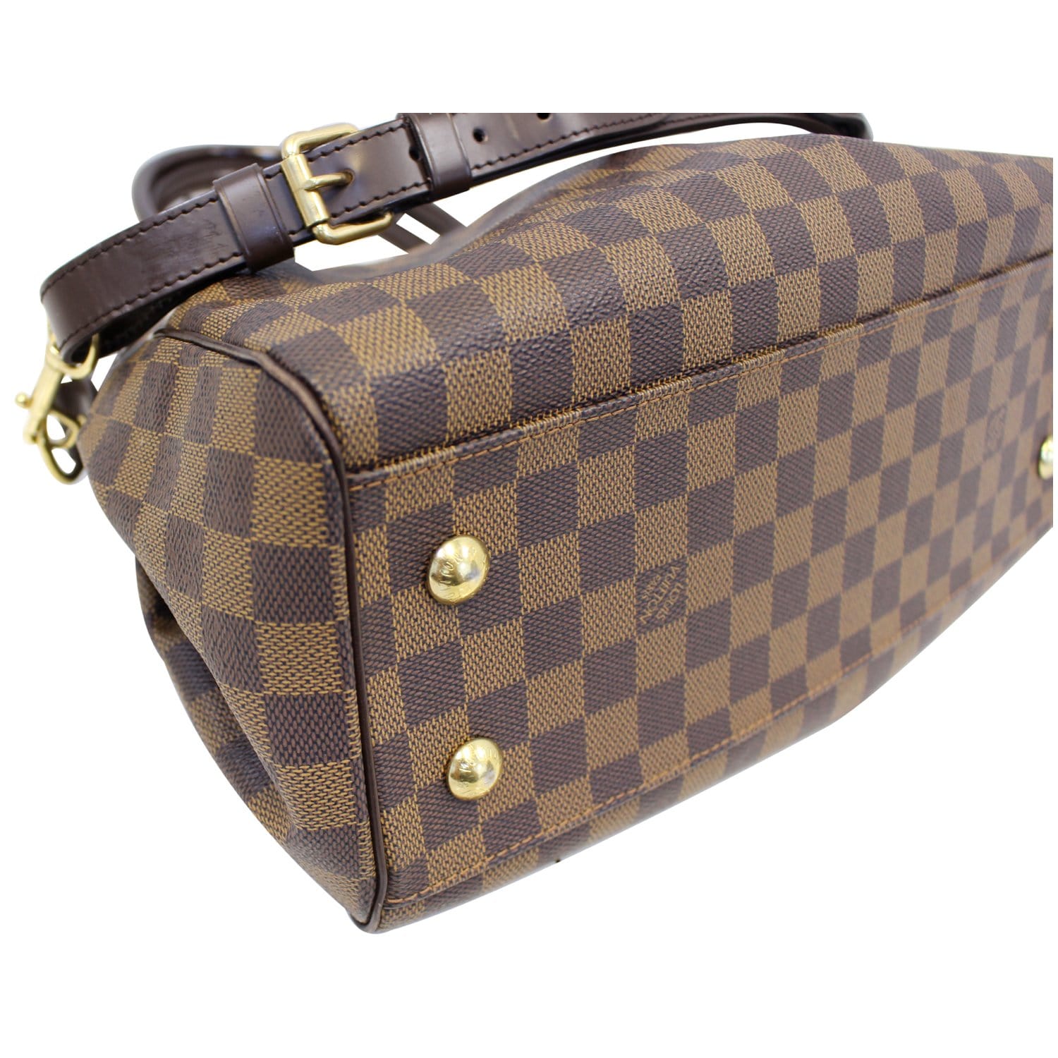 Louis Vuitton Damier Ebene Trevi PM Shoulder Bag (SHF-11452