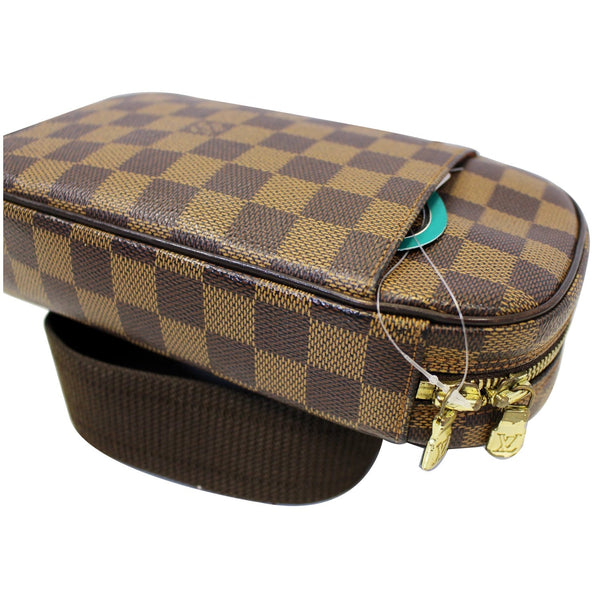 Louis Vuitton Geronimos Damier Ebene Pouch Brown