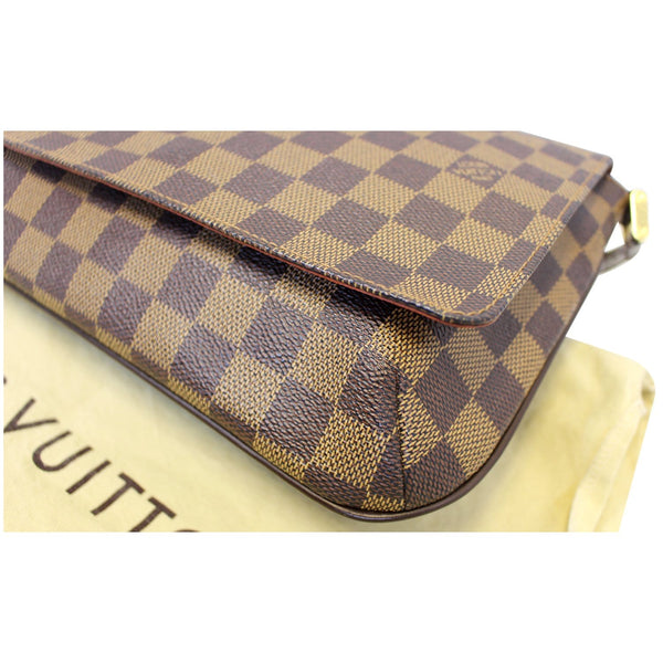 LOUIS VUITTON Musette Tango Damier Ebene Short Strap Shoulder Bag-US